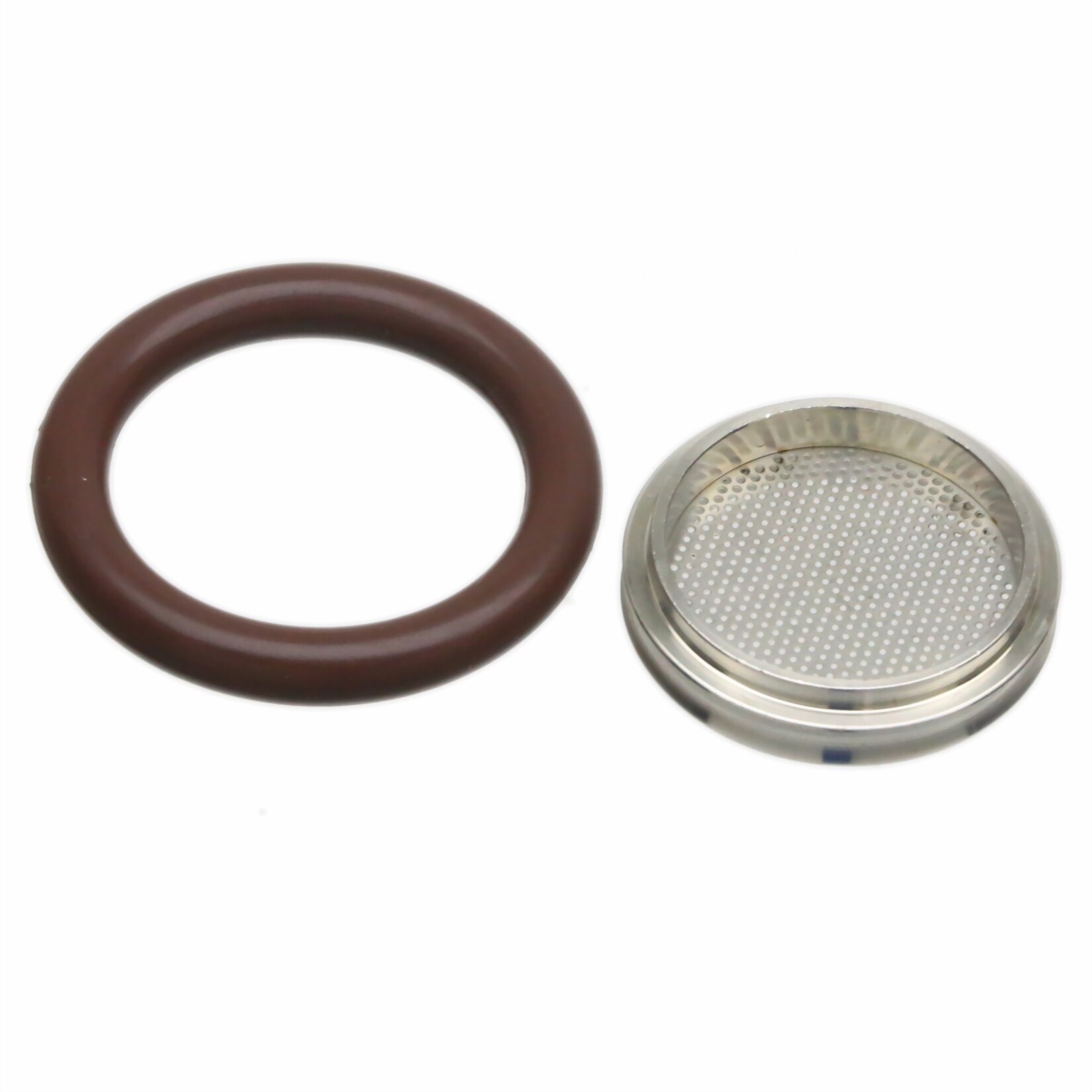 ISO-KF25 NW/KF-25 Vacuum flange Fitting SS304 Centering + FKM O-Ring with screen plate Stainless Steel 304