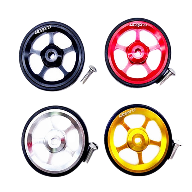 Litepro Vouwfiets Aluminium Wiel Voor Brompton Ultralight Sealed Bearing Push Wielen Fietsen Onderdelen