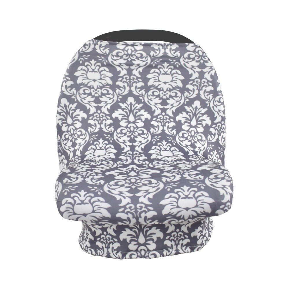 Housse de protection d'allaitement pour bébé, écharpe imprimée, multifonction, siège de voiture, poussette, écharpe d'allaitement: 14