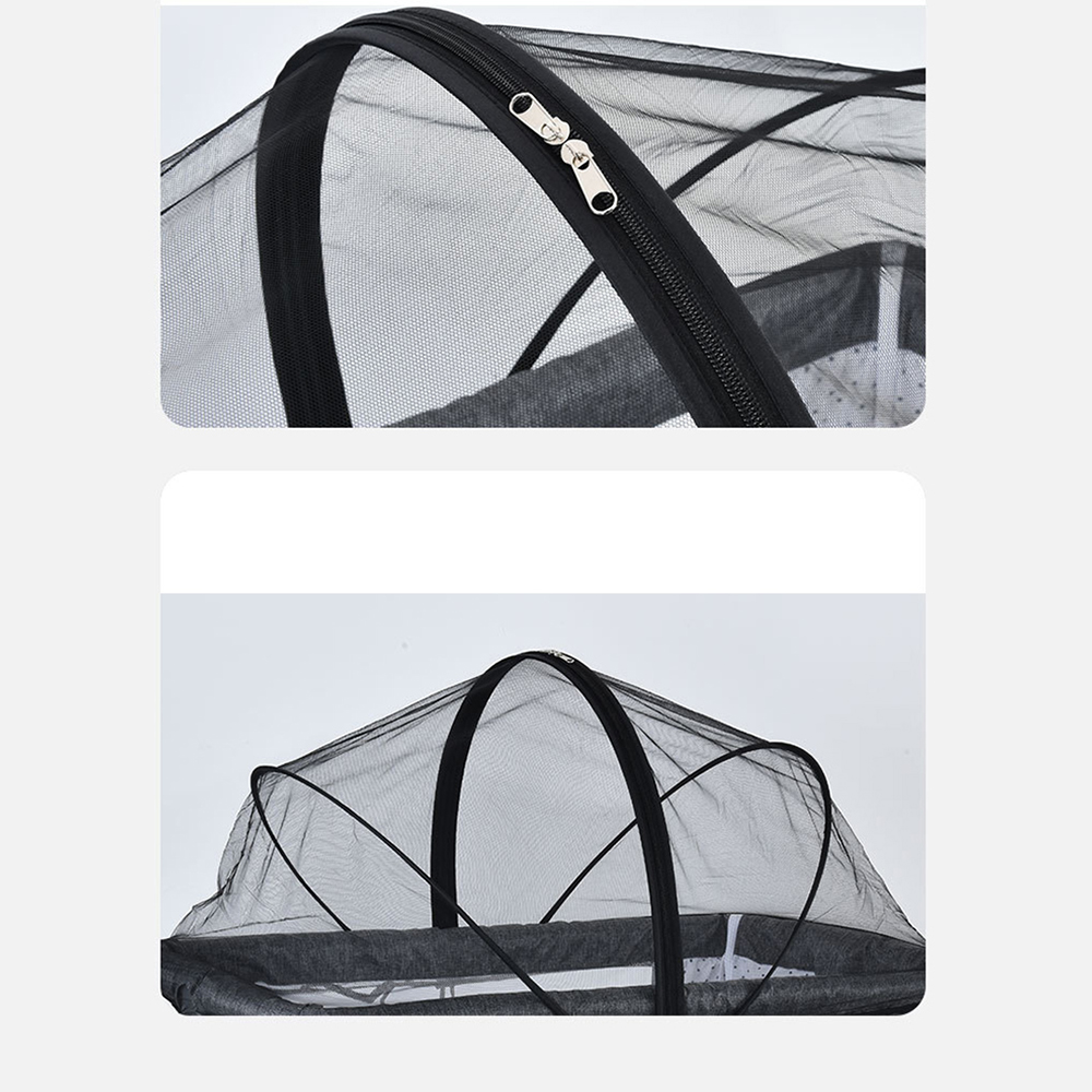 Universal Bassinet Mosquito Net Cover for Baby Car Seats Breathable Infant Stroller Insect Mesh Net for Night Walking Camping