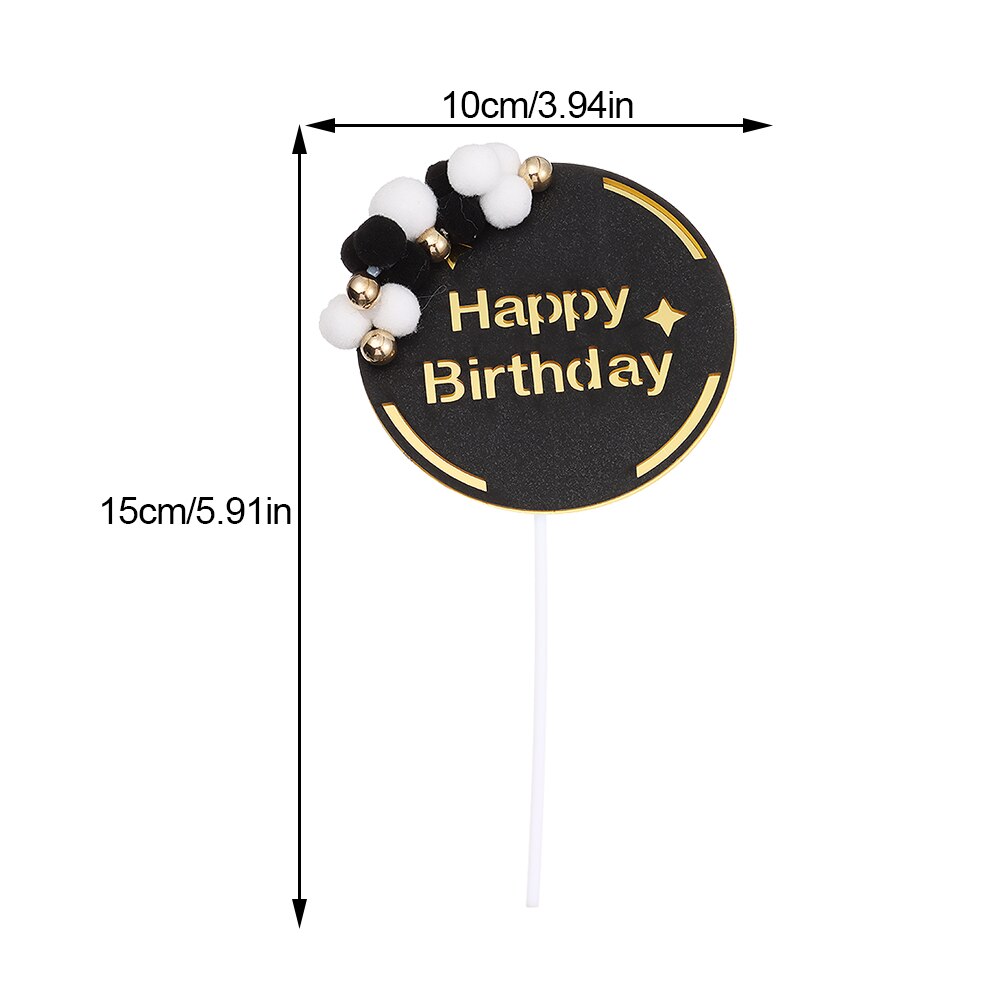 Puinen kakku silinteri hyvää syntymäpäivää vintage kakku koristeet suosii tarvikkeet maalaismainen häät kihlautumiskakku työkaluja