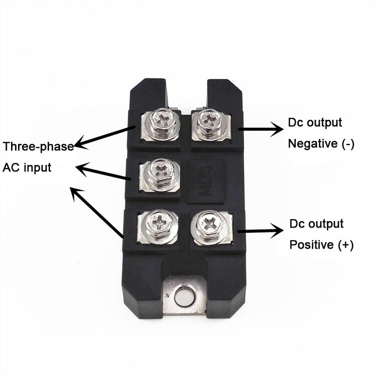 MDS100A 150A 200A 250A 300A Drei-Phase Gleichrichter Brücke MDS100A1600V Brückengleichrichter