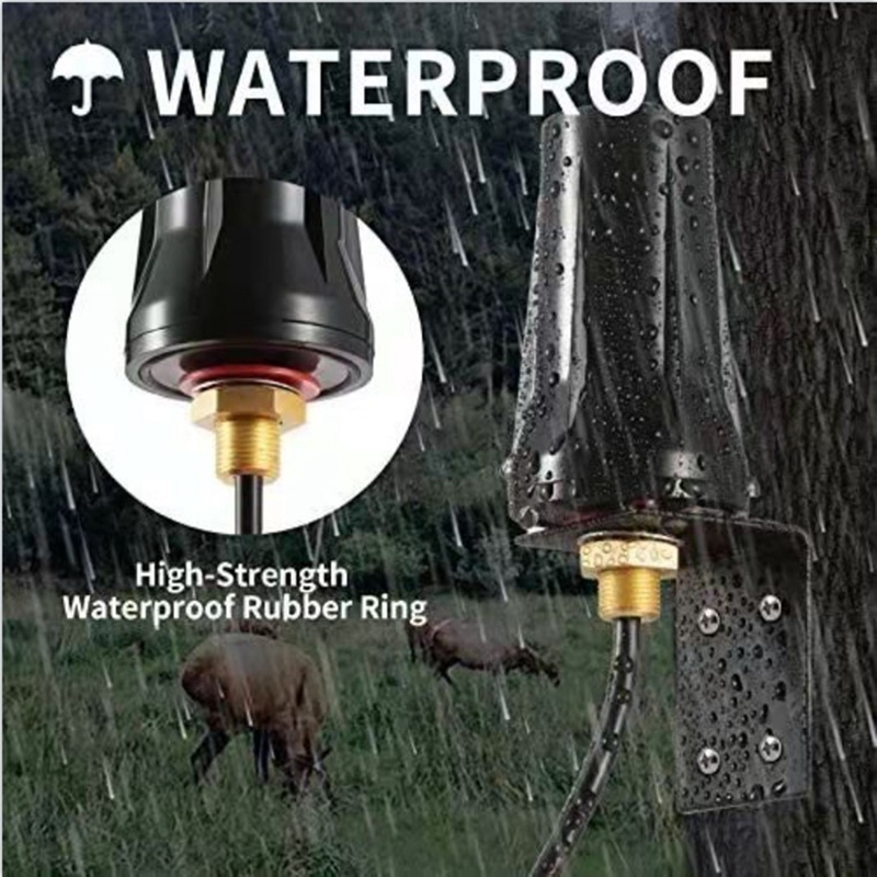 Antena Wifi para exteriores, equipo DTU 3G, 4G, 5G, enchufe SMA de todas las bandas, montaje en pared, pila de carga