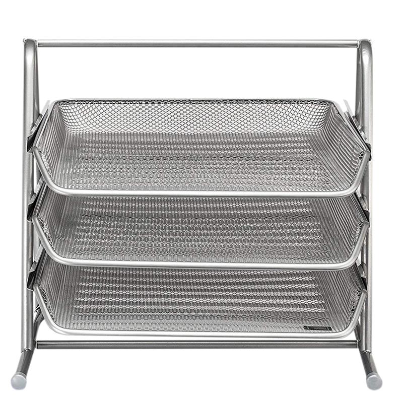 3 Tier Desk Tray Office Organizer | The Mesh Collectio