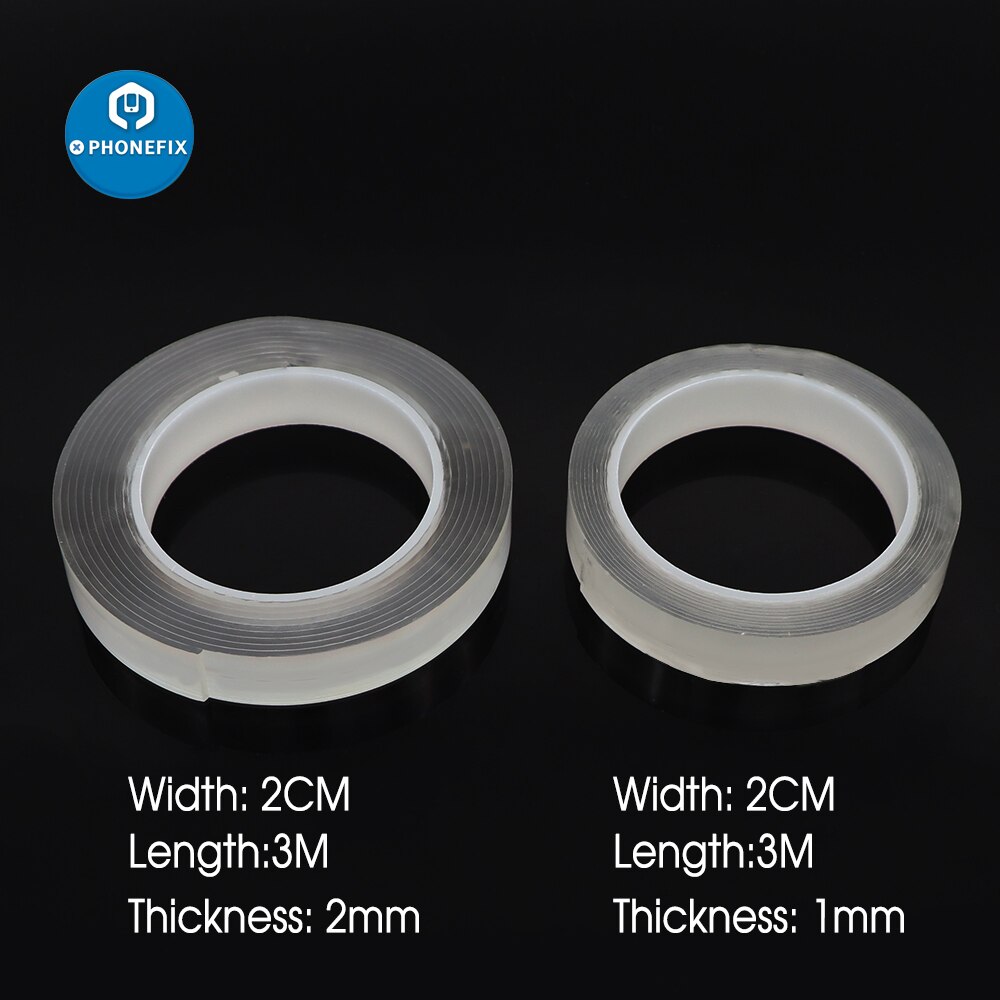 3m rubans adhésifs double face nano magiques réutilisables, sans traces, lavables, pour attacher, coller, gadget, outil pour la maison