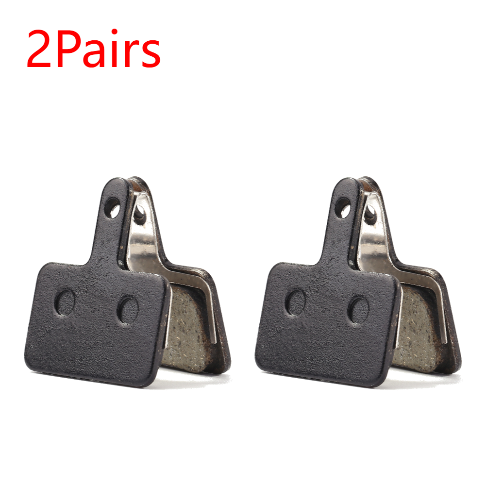 Pastillas de freno de disco para bicicleta de montaña, accesorios de ciclismo silenciosos para SHIMANO M375, M445, M446, 1 a 3 pares: Plata