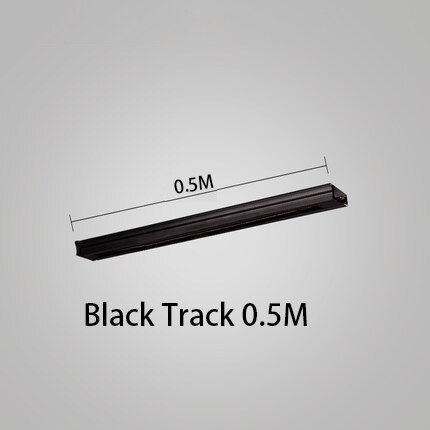 Track voor track verlichting. zwart of wit voor optie. 0.5 m lange, 1 stks 15 dollar, plus 1 stks, plus 5 dollar