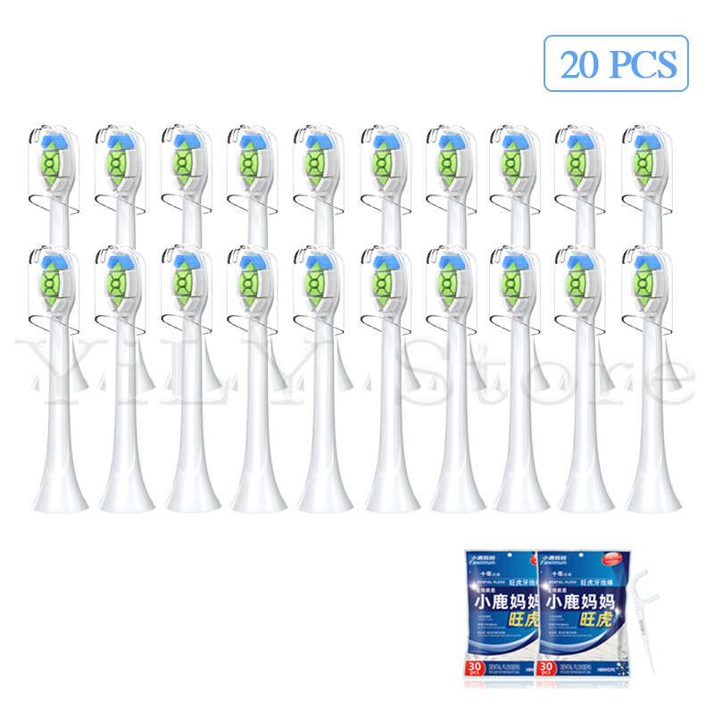 Replacement Toothbrush Heads For Ph Electric Toothbrush HX6250/HX6930/HX6730/HX6530/HX9023/HX9342/HX9140/HX9150 Bush Heads: Pink