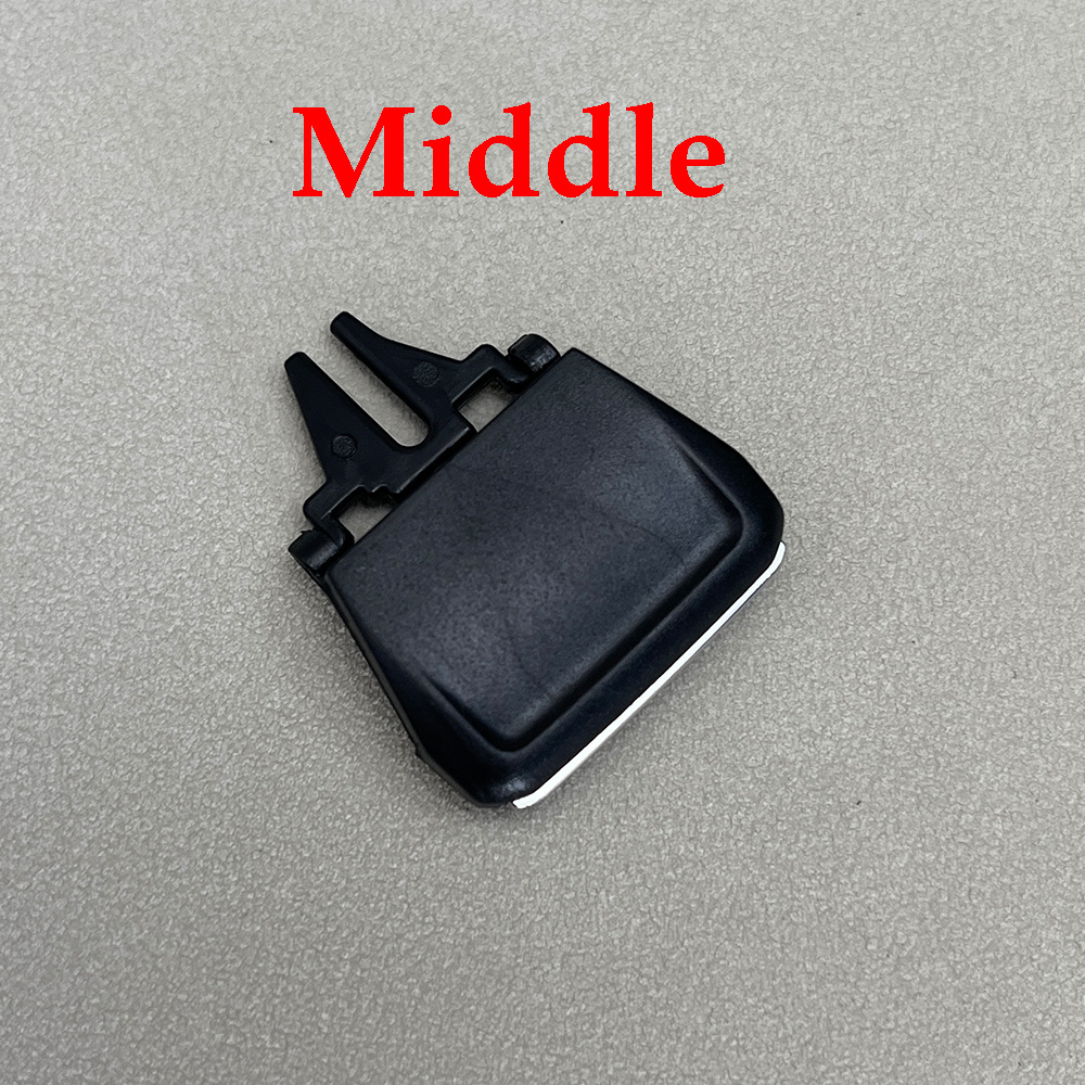 Für Skoda Kodiaq Karoq Auto Armaturenbrett Luft entlüften Clip Klimaanlage Auslauf Tab Clips 56G 819701 Ein 56G 819702 Ein 56G 820951 Ein 56G 820952 A: Silber