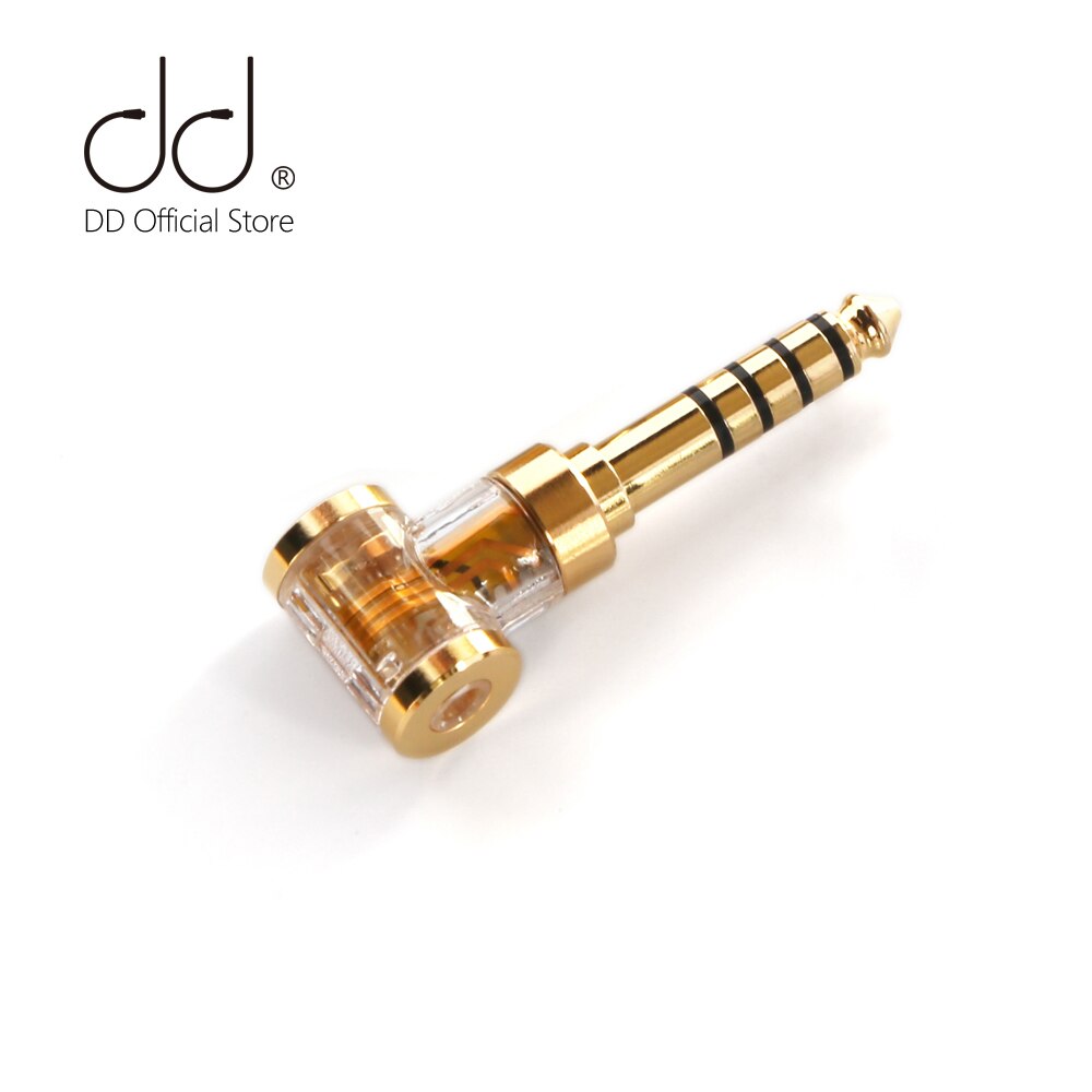 Dd Ddhifi DJ35AG/ DJ44AG 2.5Mm Evenwichtige Female Naar 3.5Mm/4.4Mm Male Headphone Jack Adapter, audio Converter Voor Oortelefoon/Dap