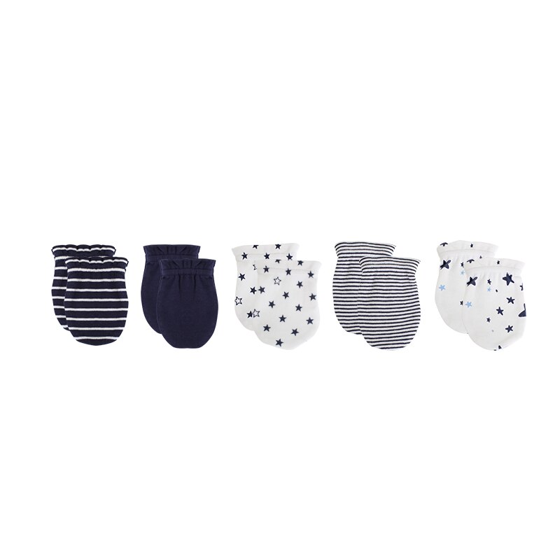 Dünne baumwolle 0-6 Monate Baby handschuhe freundlicher handschuhe neugeborenen infantil Anti-greifen Handschuh Fuß Abdeckung handschuh