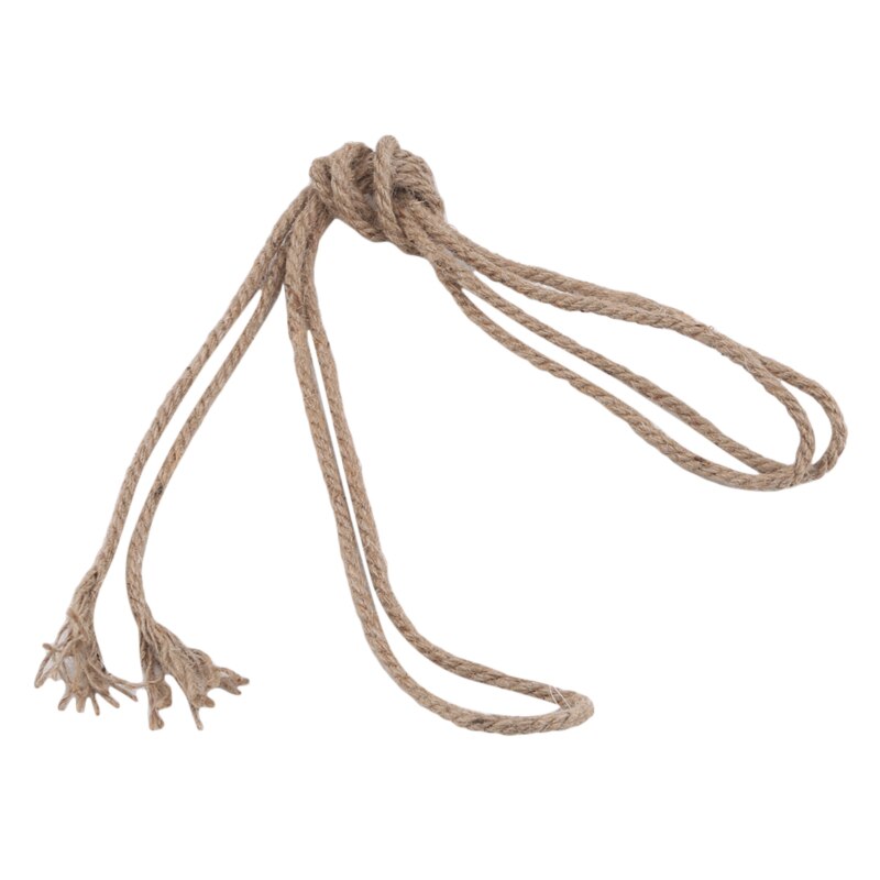 Natural Brown Hemp Rope Twisted Wire Lace DIY Craft Hand-Made Decorative Hemp Rope