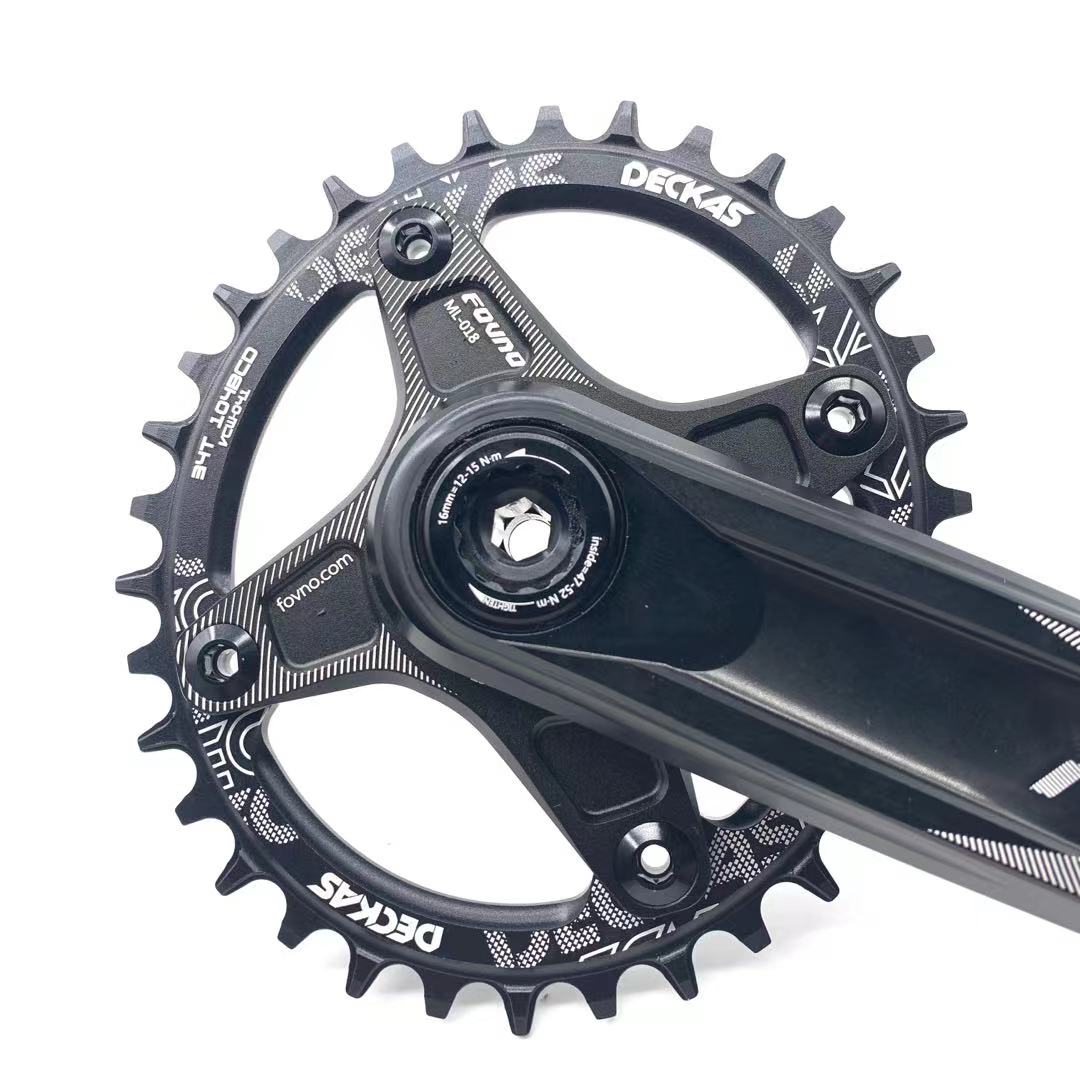 Deckas-Anillo de cadena para bicicleta GXP Direct a 104BCD 32T 34T 36 38T, 6mm Offset para sram XX1 Eagle X01 GX X1 X0 X9, manivela de bicicleta