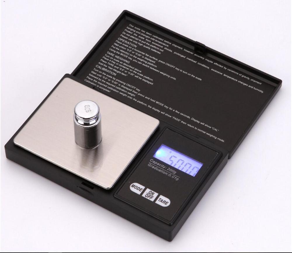 Weighing scale portable stainless steel mini High-precision digital pocket scale electronic jewelry gold and silver scales: 0.01g-300g