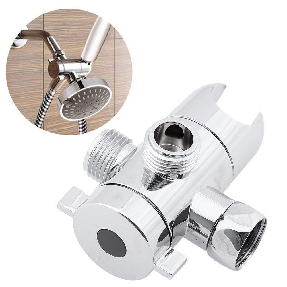 1/2 tommers hoved bruseafleder montering bruser bidet arm filter fix beslag t adapter t-stik bruser til badeværelsesartikler