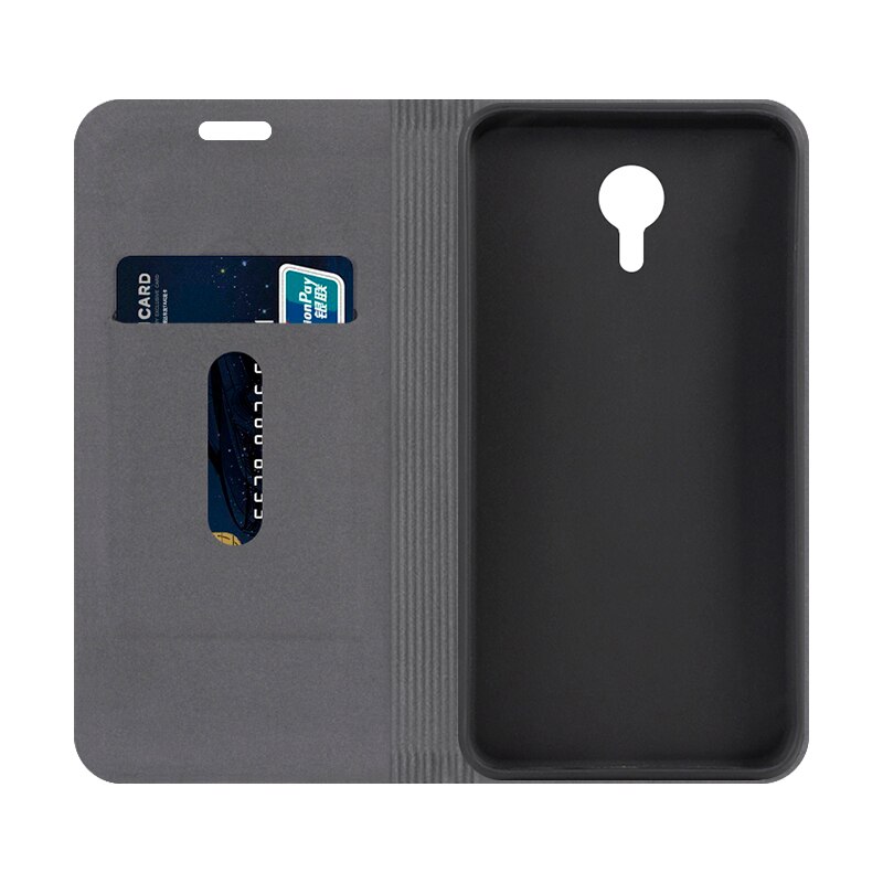 Wood grain PU Leather Phone Case For Acer Liquid Z6 Plus Case For Acer Liquid Z6 Plus Business Case Soft Silicone Back Cover