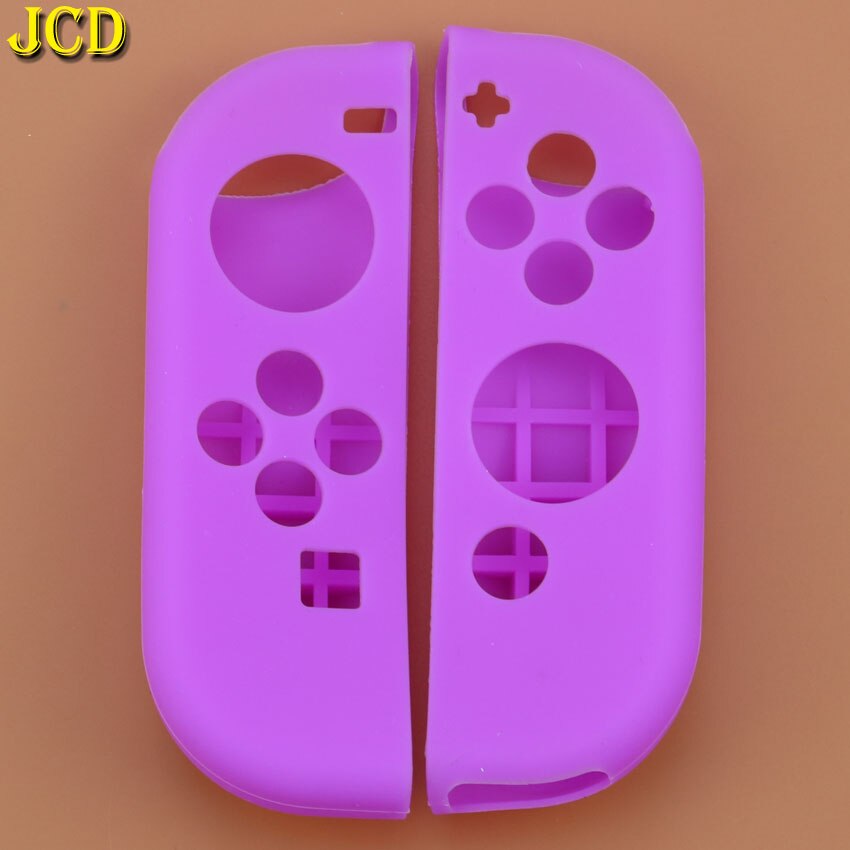 JCD 1Set Anti-Slip Silicone Soft Case For Switch NS Protective Cover Skin For Nintend Switch Joy-Con Controller Accessory: J-J