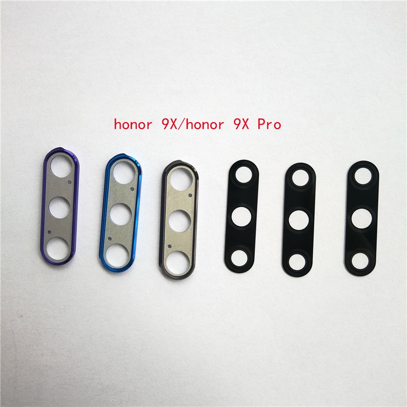 Back Rear Camera Lens Glass Cover Ring with lens for Huawei Honor 9X Honor 9X Pro