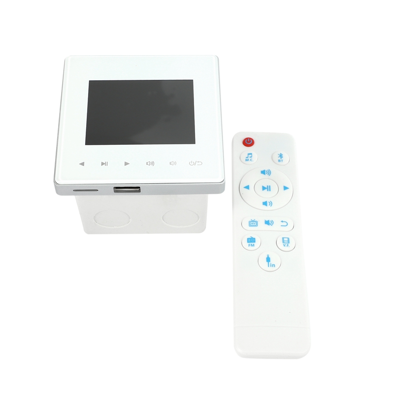 Bluetooth Smart Control Music System Ceiling Speaker Modules Home Audio System Digital Stereo Amplifier in Wall for Hotel