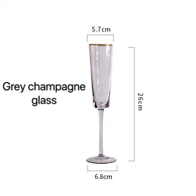 Multi-spes nordisk phnom penh hamret krystallglassbeger restaurant husholdnings vinglass vodka vodka japansk skyld glass: 6