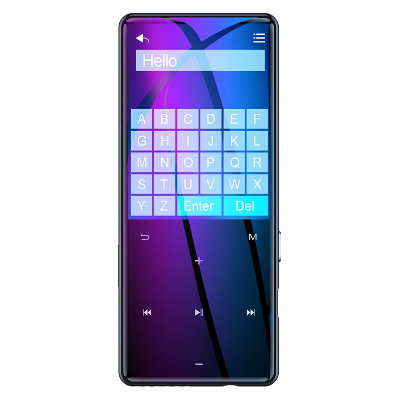 Lecteur MP3 Bluetooth en métal HiFi, baladeur Audio Portable avec haut-parleur, Radio FM, enregistreur de livres électroniques, lecteur de musique