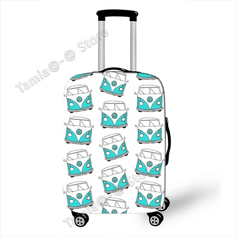 Capa protetora para mala de viagem de carro, acessórios de viagem, capa elástica contra poeira para bagagem, aplicável a mala de 18 ''-32''