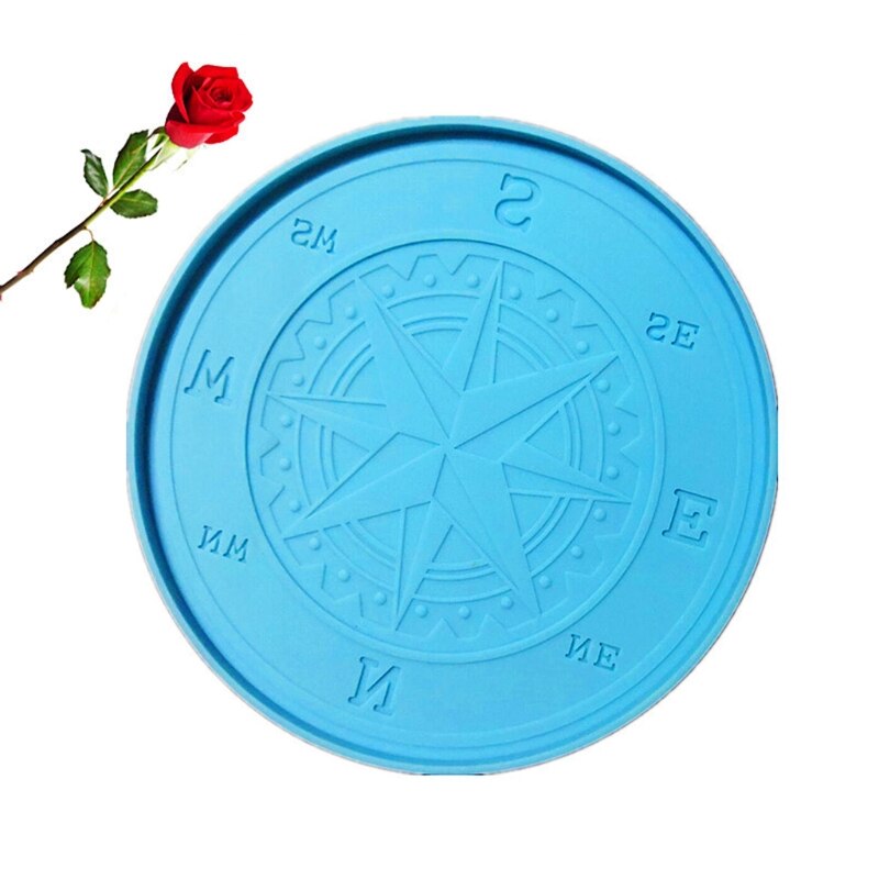 Taca formy DIY żywica Coaster formy silikonowe żywica taca formy żywicy epoksydowej odlewania formy do DIY odlewania dekoracji wnętrz