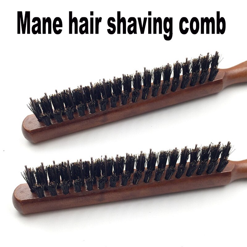 Salon kvinder hårpleje hår børster træ linje kam hårbørste forlængelse frisør styling værktøjer
