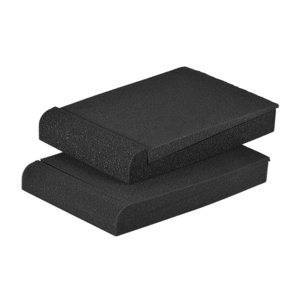 2 pak Studio Monitor Speaker Isolatie Akoestische Foam Pads Max. 9.6 "* 7.7" Bruikbare Gebied