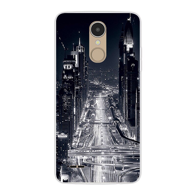 Deksel til lg  k8 eu versjon koffert giraff silikon mykt tpu skall til lg  k8 bakdeksel fundas lg  x240 capa: 17