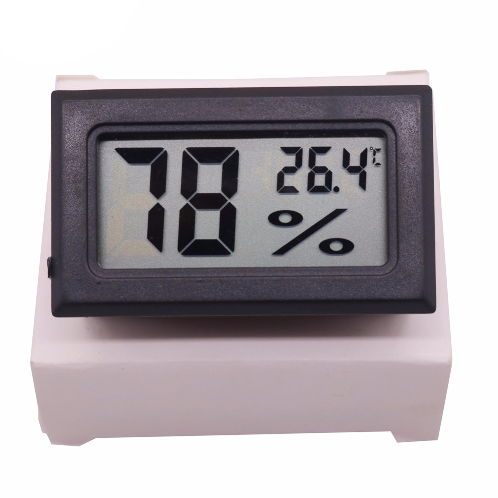 Elektronische Thermometers Mini Crawler Elektronische Hygrometer Digitale Thermometer Draadloze Elektronische Huisdier Klim Thermohygrometer