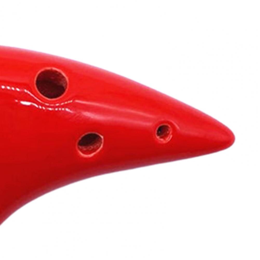 Mini Ocarina pour amoureux de la musique, Instrument de musique à 6 trous, flûte en céramique
