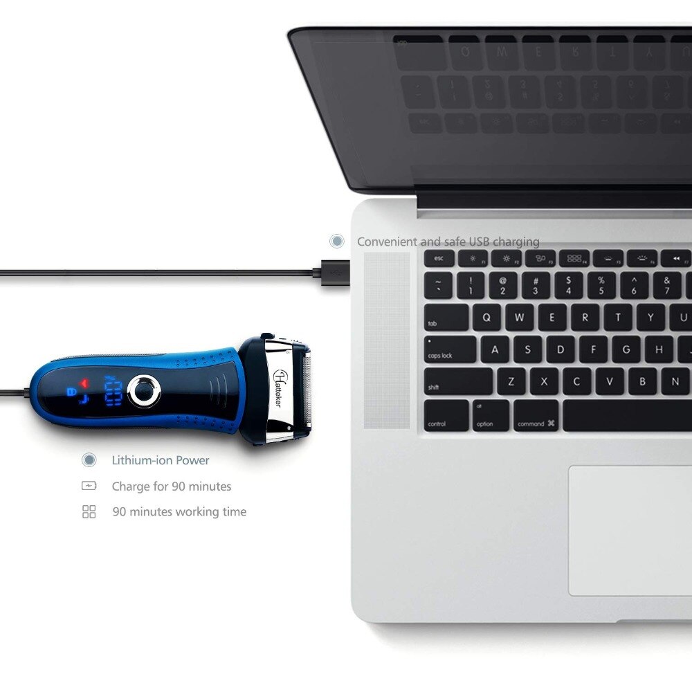 Wodoodporna folia elektryczna maszynka robić golenia męskie ciało twarzy golarka elektryczna dla mężczyzn akumulator maszyna robić golenia brody usb zawodowiec + dodatkowy siatka Ra