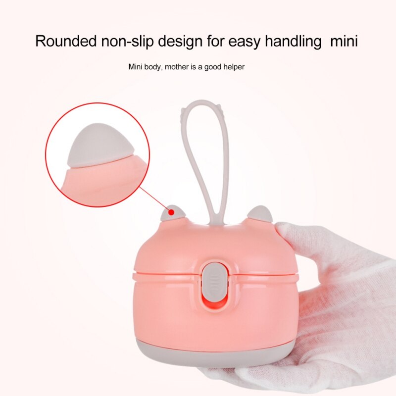 Baby Formula Milk Storage Infants Milk Powder Formula Dispenser Food Container Storage Feeding Box for Kids Portable Food PP Box