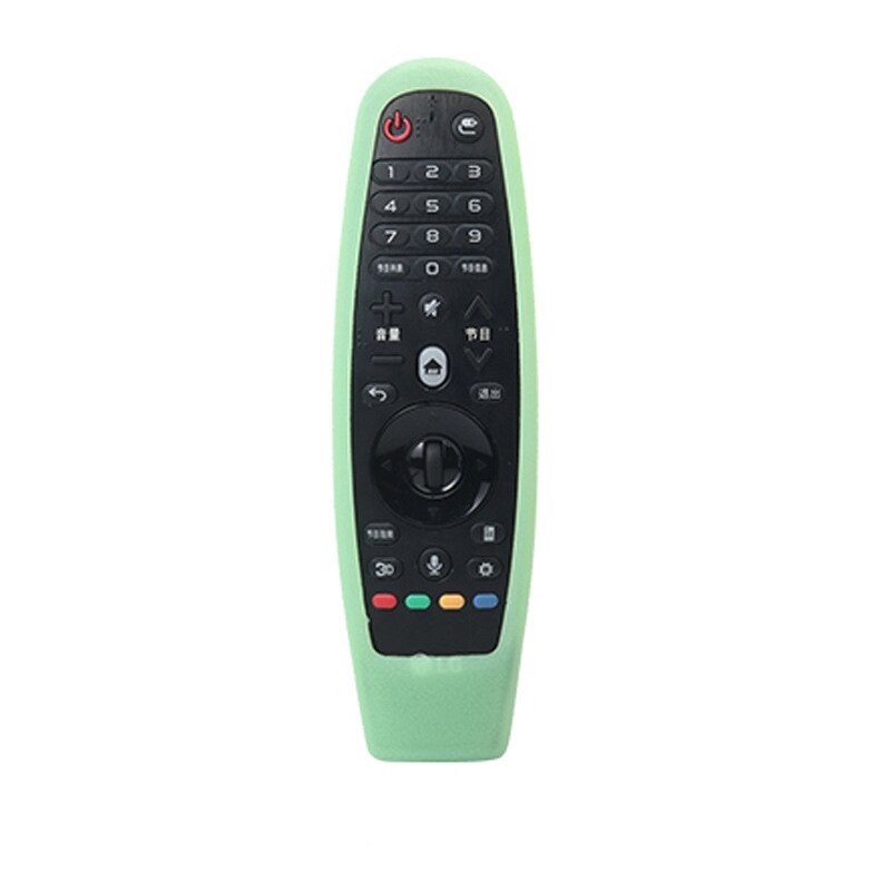 1Pc Siliconen Afstandsbediening Case Voor Lg Smart Tv Magic Remote Protector Siliconen Shockproof Anti-Slip Afstandsbediening cover Case: Neon green