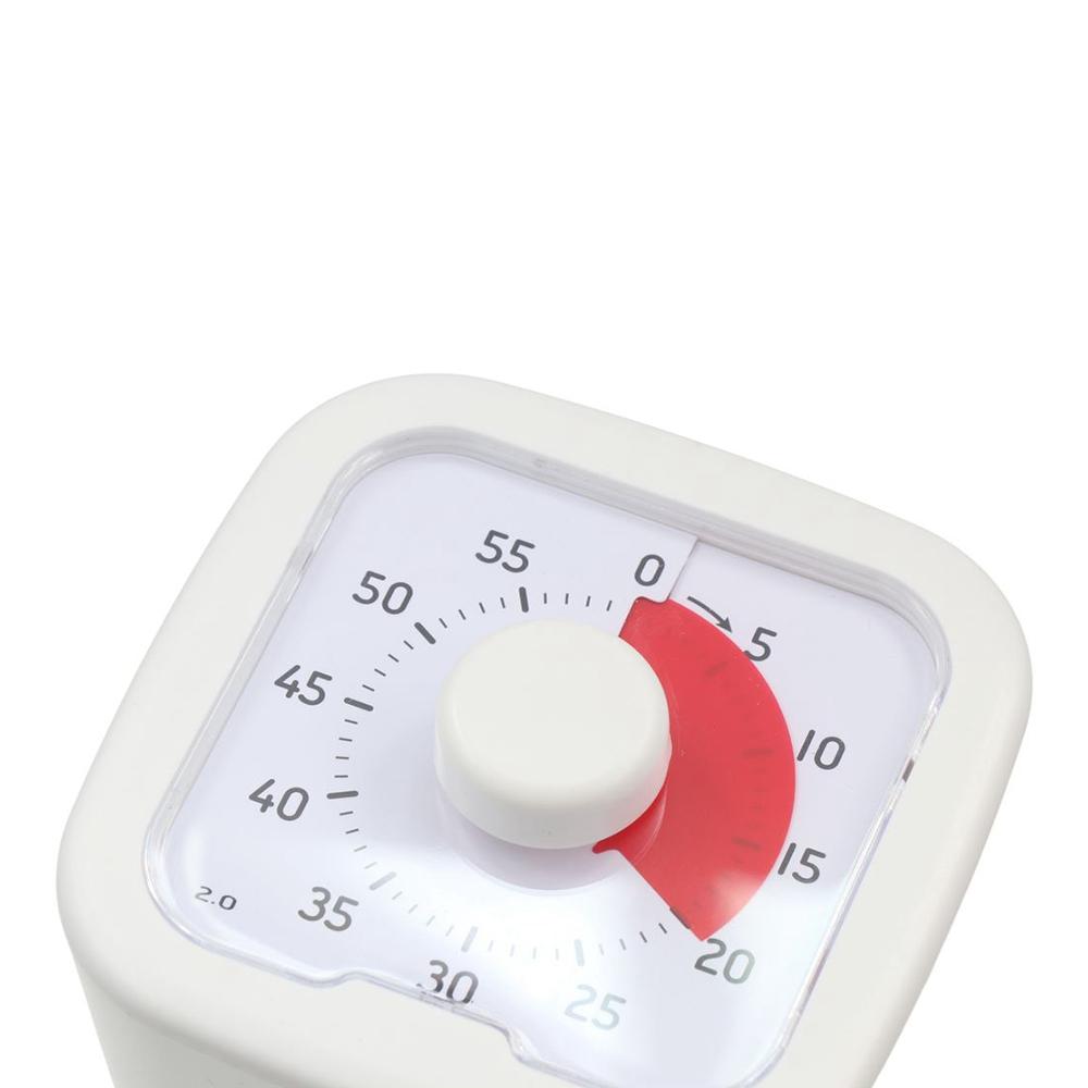 Cronometru vizual silențios cu suport, cronometru, ceas deșteptător, numărătoare inversă, autodisciplină, cronometru de bucătărie de 60- minute, cronometru de gătit pentru interior