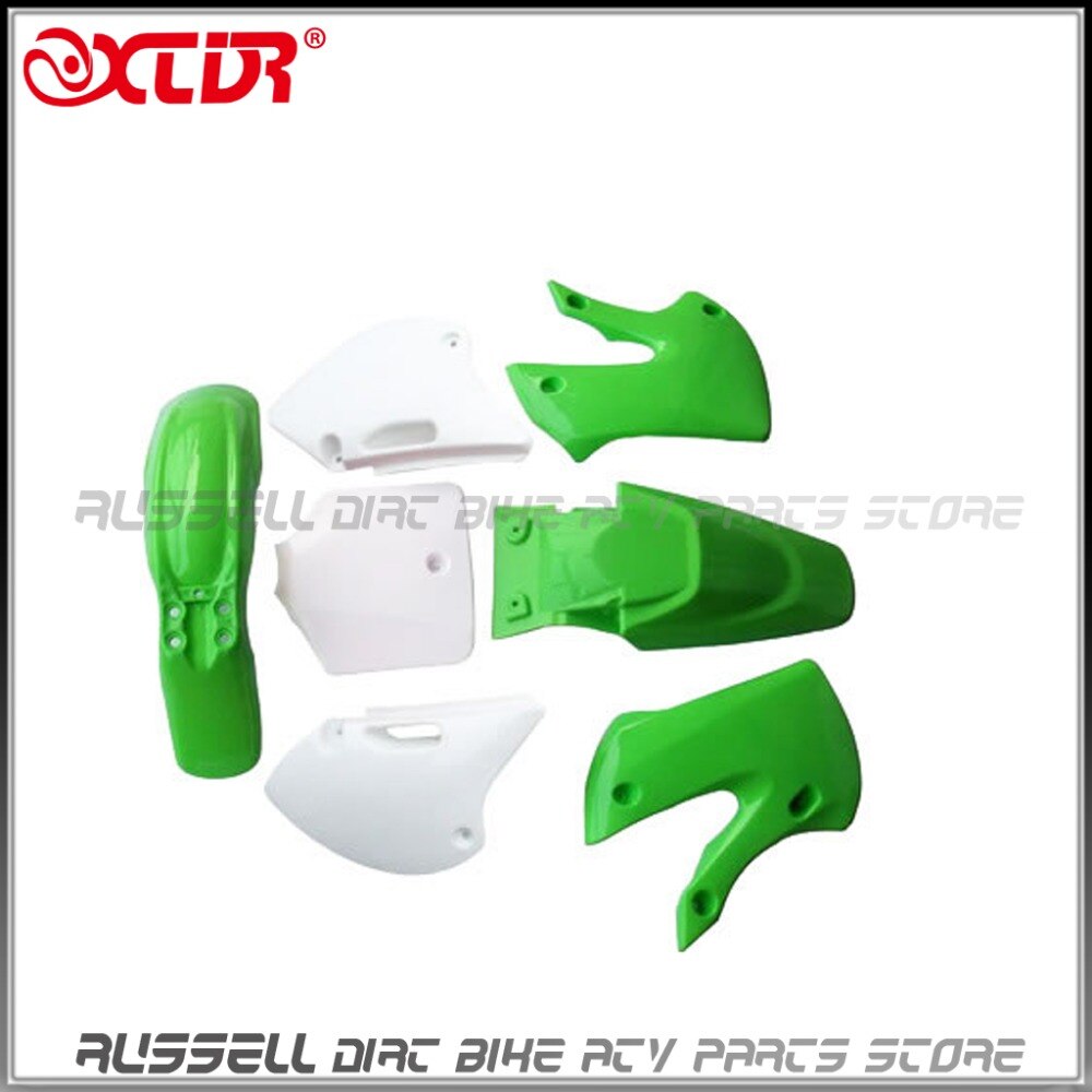 Bbr plast fender kits cover fuld set til bbr style dirt bike / pit bike