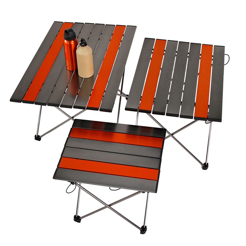 Outdoor Portable Folding Table Ultralight Aluminum Alloy Folding Camping BBQ Picnic Table