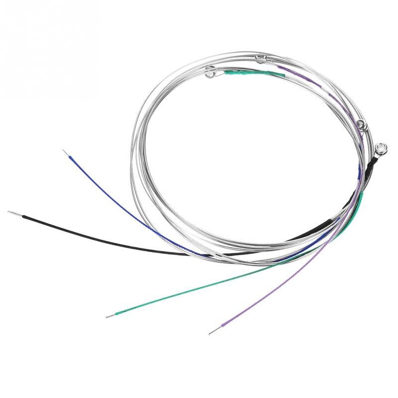 RIN V70 Viola Strings Nickel Plated Steel Core Chromium Wound ADGC Full Set Wire Ball End Musical Instrument Accessories