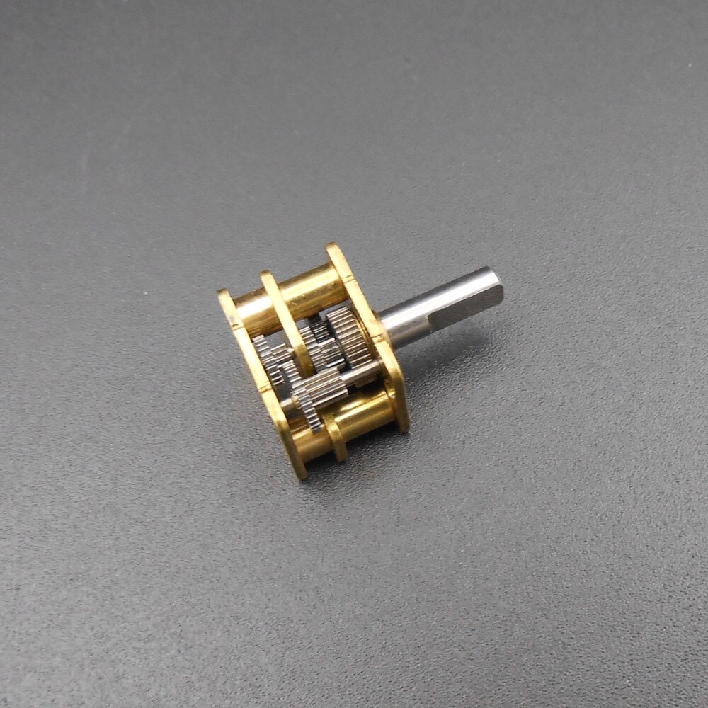 10 stk alle metal gear reduktion  n20 reduktion gearkasse gearkasse dia .3mm aksel diameter 3mm 12 mmx 10 mmx 19mm 4g gør det selv tilbehør  *ck002