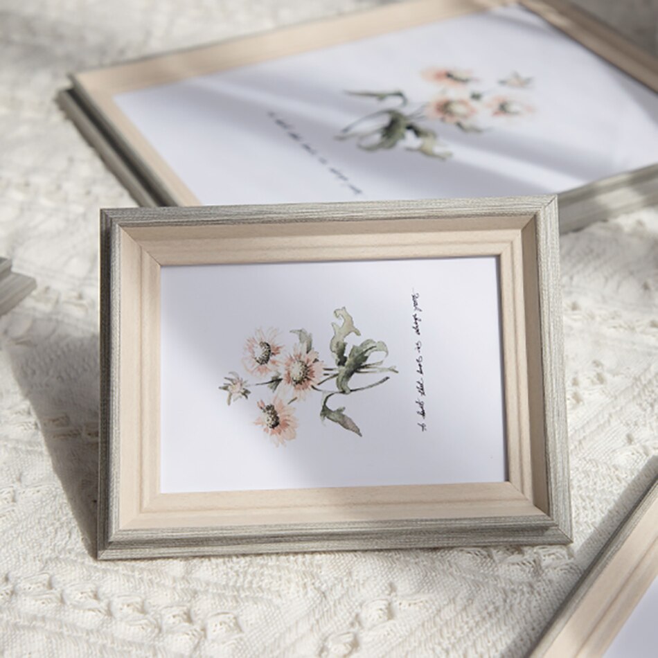 Photo Frame For Bedroom Memory Picture/Painting/Certificate/Handcraft Display,Table Frame Picture For Wedding Decorative