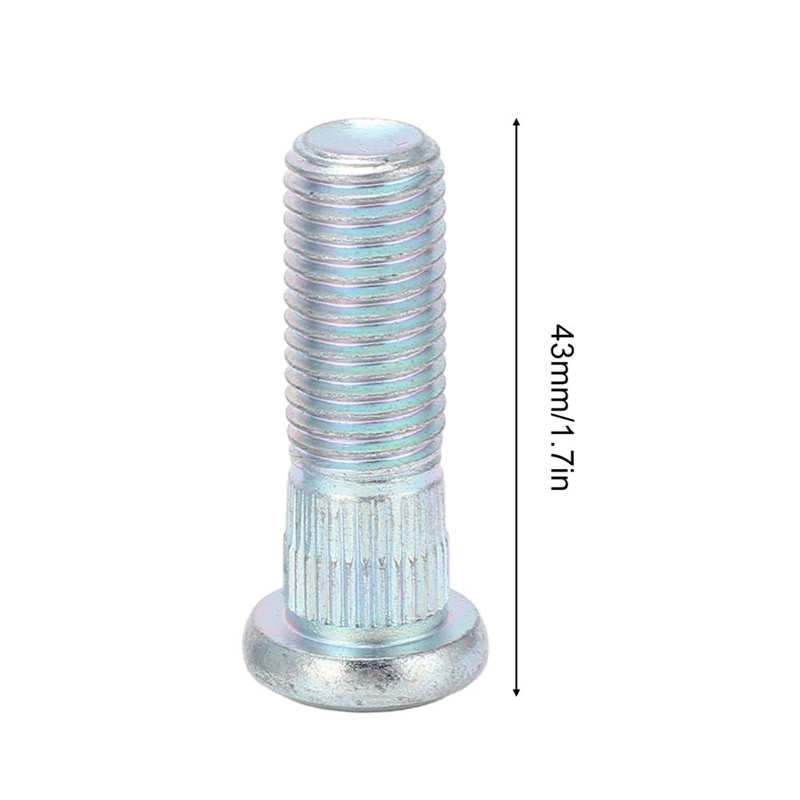 90113SM1005 Rustproof Tire Bolt Car Serrated Wheel Stud Replacement for ACTY CRAWLER AIRWAVE for Repair