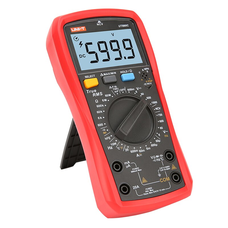 UNI-T Digital Multimeter Voltage Current Tester True Effective Value Measurement 6000 Firewire Detection Frequency Измерение