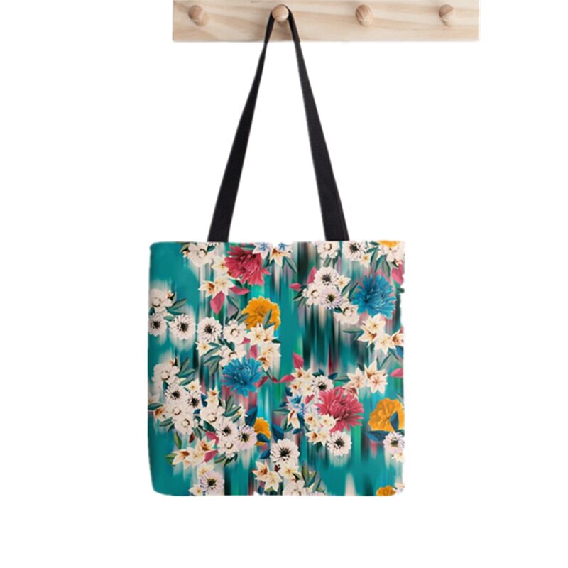 Shopper Kon Je Pop Gedrukt Tote Vrouwen Grappige Harajuku Shopper Handtas Meisje Schouder Boodschappentas Dame Canvas Tas: F813