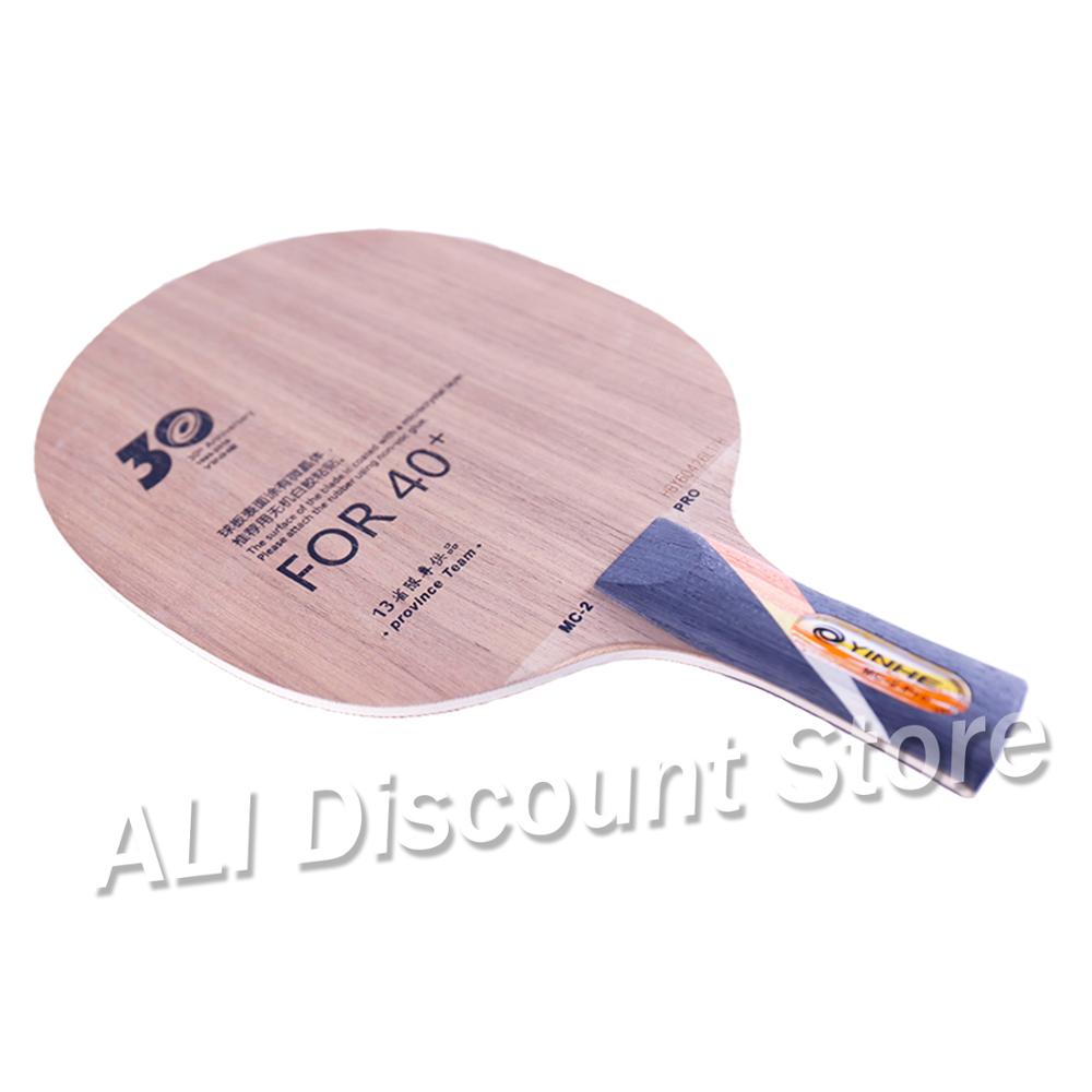 YINHE Galaxy MC2 PRO Provinz (MC-2 PRO, 5 Ply Holz, 30th Anniversary Version) tischtennis Klinge Ping Pong Bat Paddel