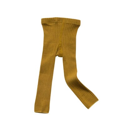 Girls Tights Cotton Warm Pantyhose Tights Stockings kids Child Girl hosiery Baby Stockings Newborn Baby Tights: yellow / S for 0 to 1 year