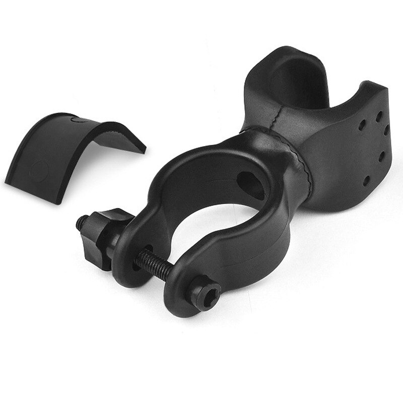Universal Bike Flashlight LED Torch Mount Clip 360 Degree Rotation Cycling Clip Clamp Bicycle Light Holder RW
