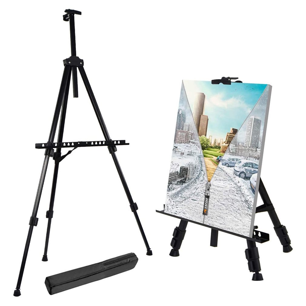 Opvouwbare Schildersezel Ijzer Art Supplies Telescopische Statief Schildersezel Kantoorbenodigdheden Display Rack Pop Reclamebord Display Rack