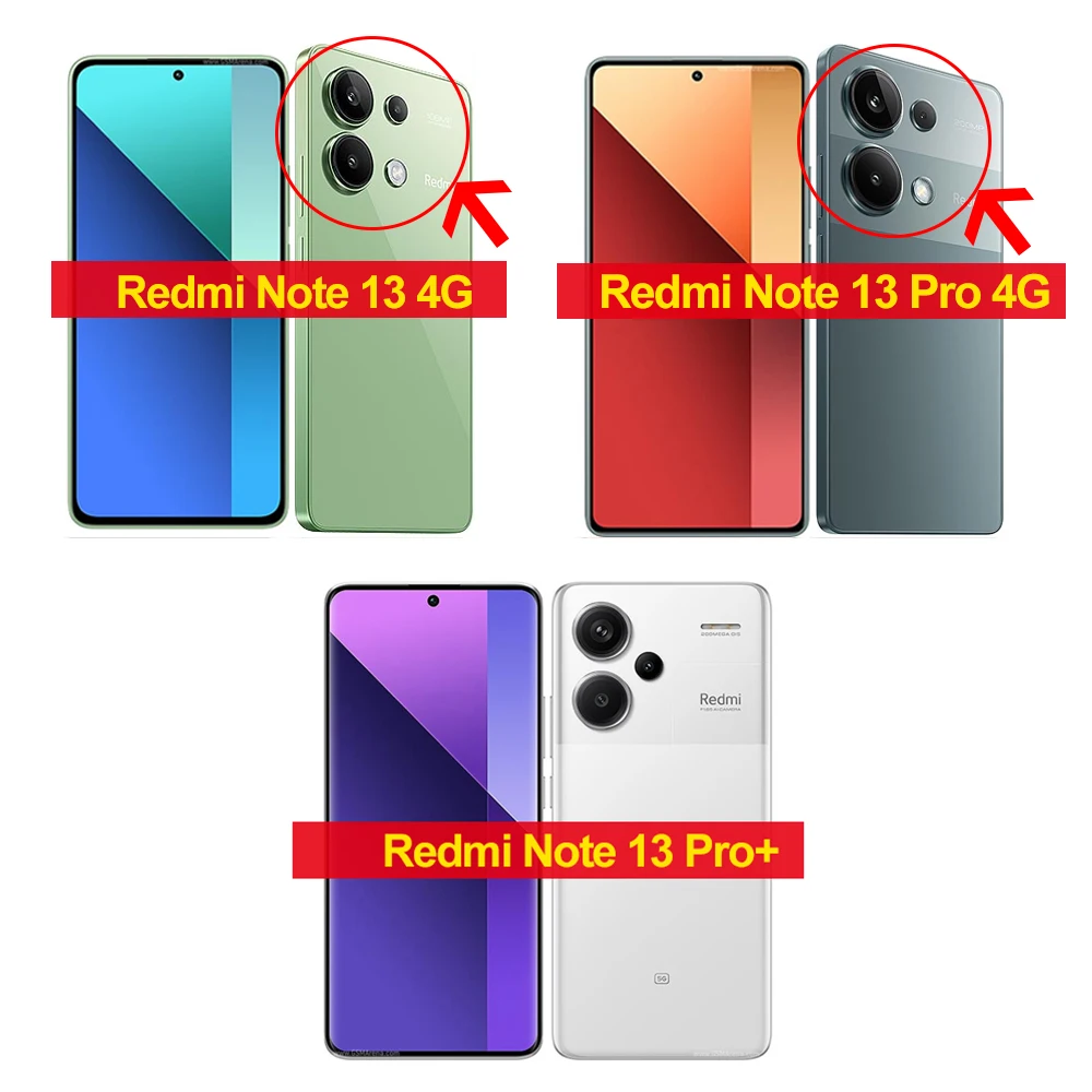 Redmi nota 13 pro 4g caso de silicone líquido macio tpu capa para xiaomi redmi nota 13 note13pro plus note13 pro 5g caso telefone