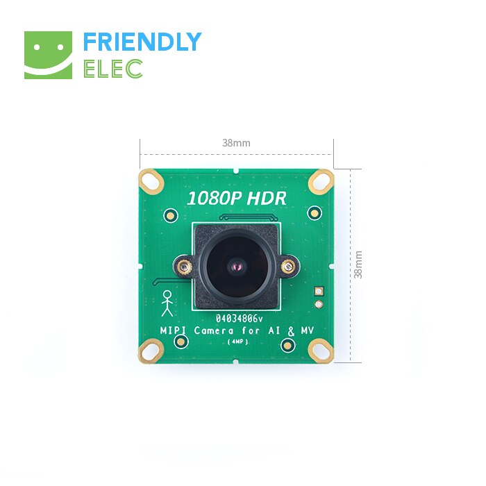 4 megapixel HDR Mipi camera module mcam400 with FPC cable supports Android 8.0